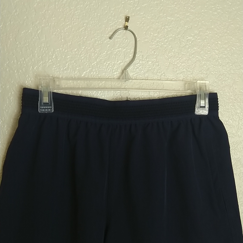 Fabletics men's fundamental navy athletic shorts pockets sz S - Picture 3 of 8
